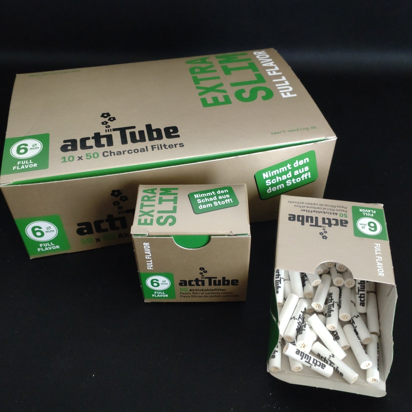 actiTube 50er Extra Slim Full Flavor