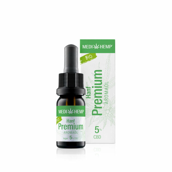 Medihemp – Hanf Premium – Bio CBD Öl 5% (500mg) – 10ml