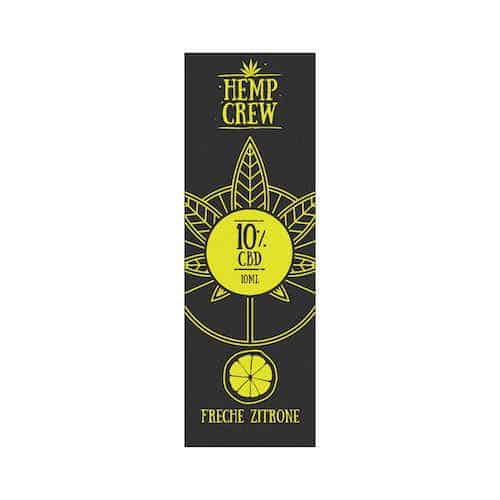 Hemp Crew – Freche Zitrone – CBD Öl 5% / 10% (500mg / 1.000mg) – 10ml