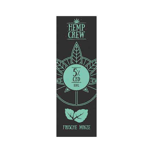 Hemp Crew – Frische Minze – CBD Öl 5% / 10% (500mg / 1.000mg) – 10ml