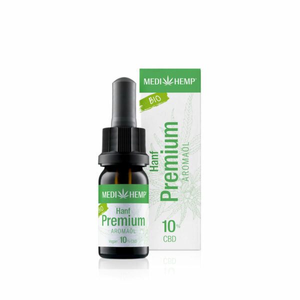Medihemp – Bio Hanf Premium – Bio CBD Öl 10% (1.000mg) – 10ml